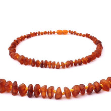 Load image into Gallery viewer, Classic 10 Colors Amber Teething Bracelet/Necklace for Baby Adult Lab Tested Authentic 8 Sizes Natural Amber Stone Women Jewelry